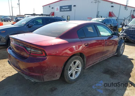 2018 Dodge Charger Sxt Rwd из США, поврежденный, VIN 2C3CDXBG2JH221895